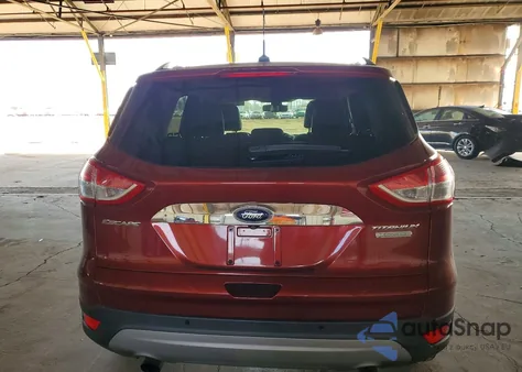 2014 Ford Escape Titanium из США, поврежденный, VIN 1FMCU0J90EUD09347